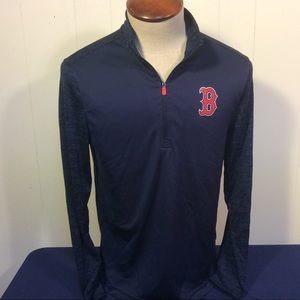 Boston Red Sox Majestic men’s 1/4 zip pullover size medium